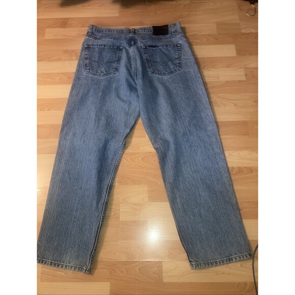 VTG Y2K Harley-Davidson 2RXT-H-DMC  Jeans Men Sz 36x30 Bootcut - Picture 6 of 12